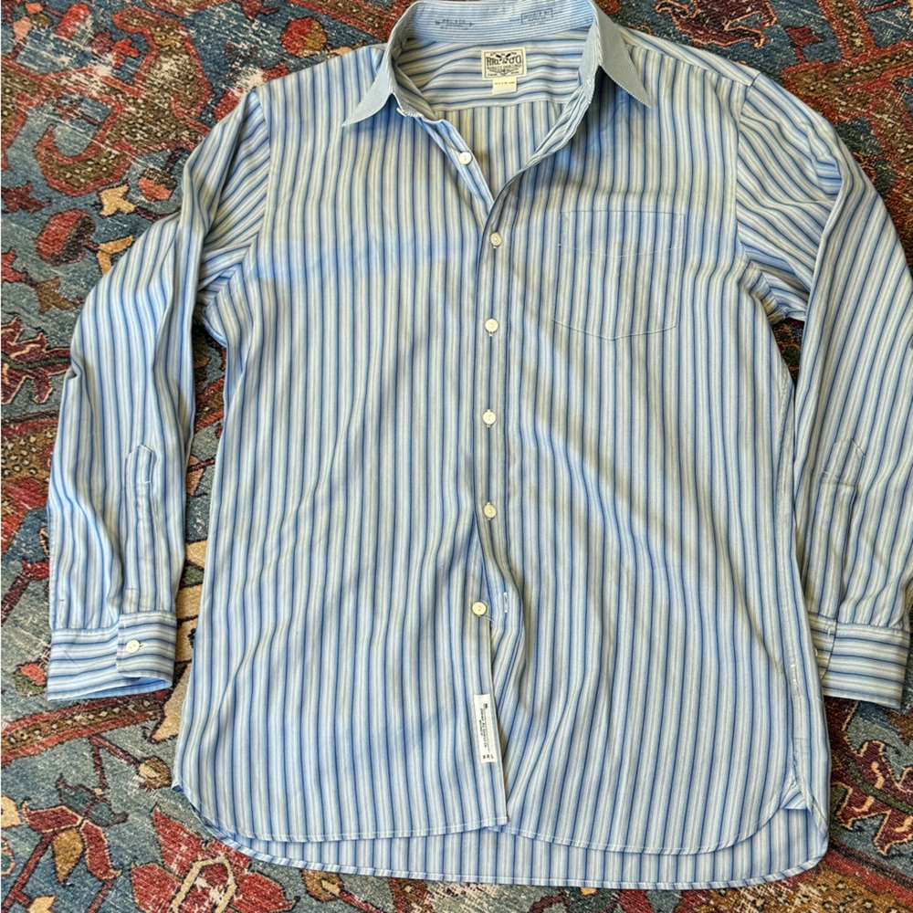 Double RL / RRL Dress shirt NWOT.  Large. Size 16 neck